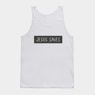 Jesus Saves Christian Tank Top